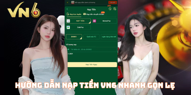 Nạp tiền Vn6