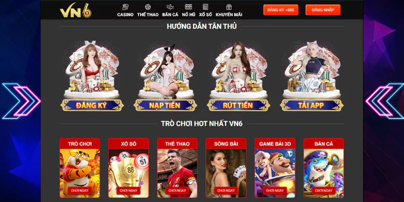 Sở hữu kho game đa dạng